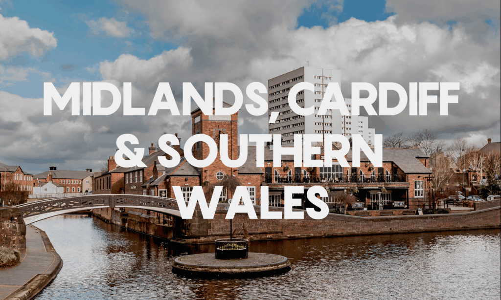 midlands cardiff & southern wales